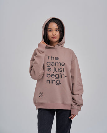 FIDE 100 Unisex “The games is just beginning” hoodie
