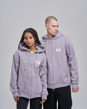 FIDE Originals Unisex “I love chess” zip hoodie